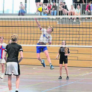Zum Sieg eine Überraschung - 16 Teams haben um den Sieg am Volleyballturnier gekämpft. Bilder: Josip Lasic