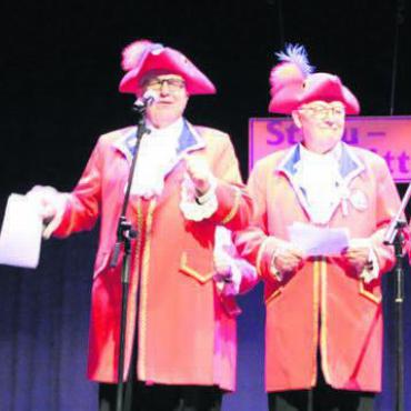 Es hat ziemlich gerockt - Die Kammersänger bereicherten bereits zum 16. Mal die Fasnacht mit ihren zum Teil bissigen Reimen. Bild: Archiv/mo
