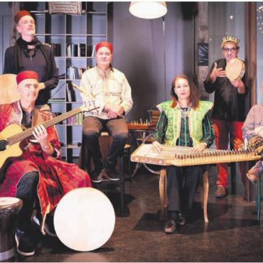 Wie ein arabischer Markt - ContempArabic Ensemble: ein interkulturelles Musikprojekt von Stephan Athanas. Bild: pd