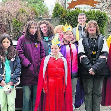 Zufiker Sternsinger unterwegs