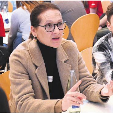 Nur zusammen entsteht Erfolg - SP-Präsidentin Laura Pascolin will mit ihrer Partei eine kraftvolle Stimme sein.