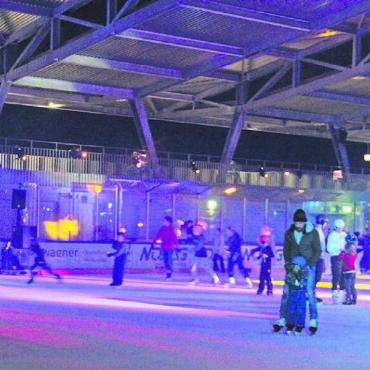 Weiter auf Wachstumskurs - Für den VJF war die Eisdisco in Wohlen einer der grossen Höhepunkte. Bild: Archiv/mo