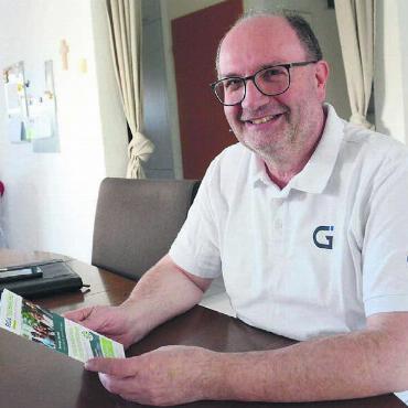 Zeigen, was man kann - Antonio Giampà hat das Präsidium des Gewerbevereins abgegeben. Für die Tischmesse packt er als OK-Präsident aber auch diesmal mit an.