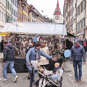 Wie aus dem Bilderbuch - Auch der klassische Warenmarkt sorgt am Markt der Vielfalt bei Gross und Klein oftmals für strahlende Gesichter.