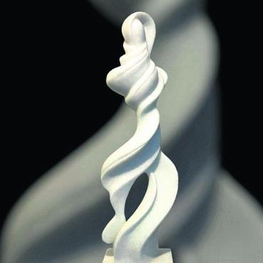 Kunst in Bewegung - Evelyne Brader-Franks Figuren wirken nicht starr, sondern lebendig und in Bewegung. Bild: zg