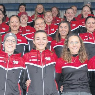 Zwei Mal der 4. Rang - Die Frauen des TV Wohlen waren nur wenige Punkte vom 2. Rang in der Nationalliga B entfernt. Bilder: zg