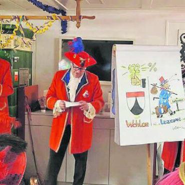 «Bald hets au kei Villmerger meh» - Die Kammersänger gehören zu den alten Hasen der Beizenfasnacht.