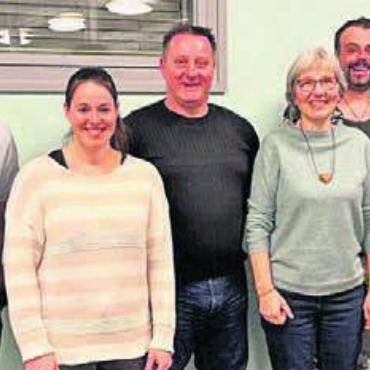 Neue Führung - Der Vorstand in seiner neuen Zusammensetzung (von links): Kurt Meier (Präsident), Jasmin Volger (Beisitz), Renato Sommerhalder (Kassier), Stefanie Iten (Aktuarin), Marco Hodel (Vizepräsident) und Marco Wicky (Beisitz). Bild: zg