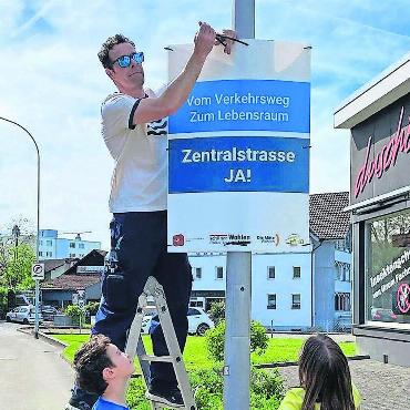 «Es ist der beste Kompromiss» - Einsatz für ein schöneres Wohlen: Philipp Simka möchte mit seinem Verein das Zentrum lebenswert und auch erlebbar machen. Bild: pd