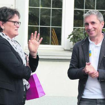 Mindestens ein neues Gesicht - Nach dem Rücktritt von Milly Stöckli (links) verlor die SVP 2020 ihren dritten Sitz. Daniel Urech (rechts) wurde wiedergewählt.