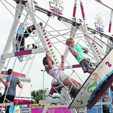 Eine Zeltstadt zum Festen - Das Beizlifest bietet Spass und Unterhaltung für Jung und Alt. Bild: Archiv