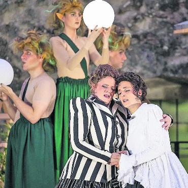 Oper für das Schloss Hallwil - 2023 wurde «Der Blitz» aufgeführt, nun folgt «Schön ist die Welt». Bild: zg