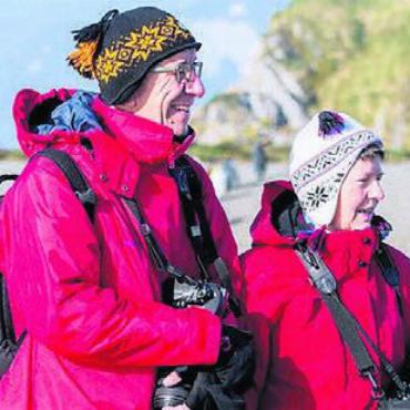 Auf den Spuren der Pioniere - Reisen ist für Annemarie Koelliker und Roberto Saibene mehr als ein Hobby. Bild: zg