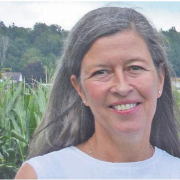 «Immer ein bisschen Gesellschaft» - Petra Hochstrasser sieht sich als Landei. Bild: rwi
