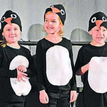 Vielfältig und überraschend - Auch die Pinguine aus dem Kindergarten tanzten um die Wette.