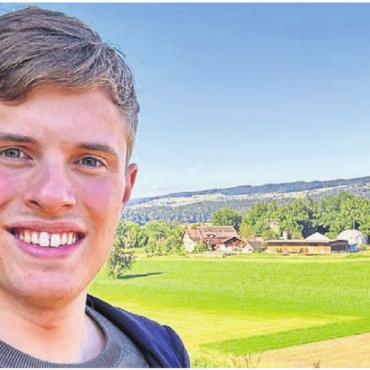 Rat ist wieder komplett - Pascal Stahl komplettiert den Fischbach-Gösliker Gemeinderat. Er wurde mit 173 Stimmen gewählt. Bild: zg