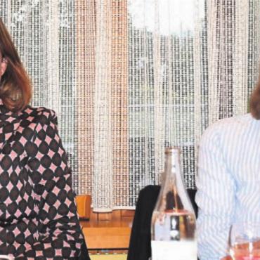 Ein erarbeitetes Erfolgsmodell - Hatten nur lobende Worte: Konsulin Benedetta Romagnoli (links) und Vizepräsidentin Maria Oberholzer.