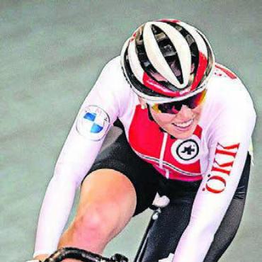 Dem Traum nähergerückt - Den Olympischen Spielen ein Stück näher: Michelle Andres. Bild: Archiv