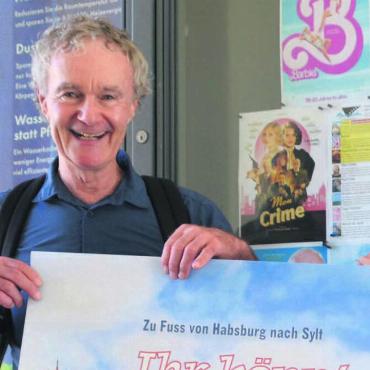 «Rentner sein muss ich noch üben» - Hanspeter Bäni bringt seinen Dokumentarfilm nach Muri. Bild: tst