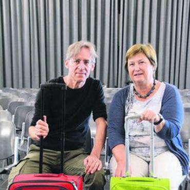 Reisen in die Zukunft - Lukas Arnold und Silvia Mötteli haben das Beste für ihre Schüler mit im Gepäck.
