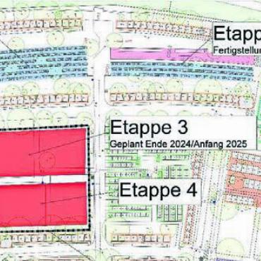 Der Platz geht bald aus - Bei den Urnenplattengräbern wird jetzt Etappe 3 in Angriff genommen. Etappe 4 gilt als Reserve. Bild: pd