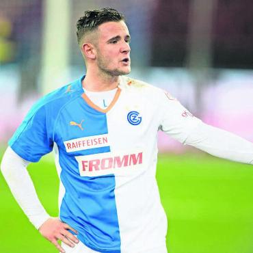 Seeberger geht, Tarashaj kommt - Shani Tarashaj im GC-Trikot. Der FC Mutschellen wird die erste Trainerstation des Ex-Profis im Aktivfussball. Bild: Freshfocus