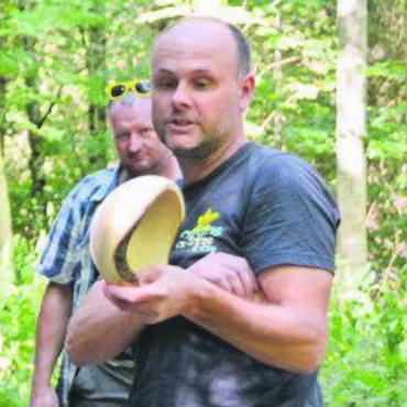 «Er brennt richtiggehend» - Der Murianer Förster Oliver Eichenberger. Bild: Archiv