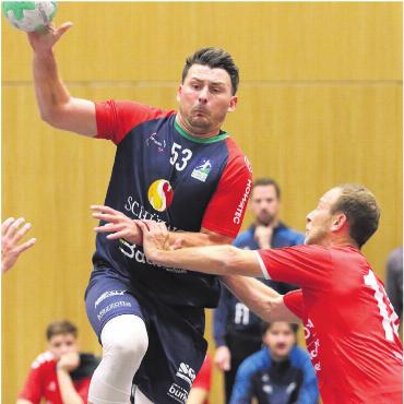Enttäuschender Sieg - Elf Tore von Amer Zildzic sorgen am Ende trotz 
dürftiger Leistung für einen klaren Sieg. 
Bild: Jan Gelpke