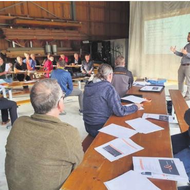 Holzenergie Freiamt aufgelöst - Pro Holz Aargau wird die jährlich stattfindende Schulung der Anlagebetreiber von Holzenergieanlagen auf kantonaler Ebene weiterführen. Bild: zg