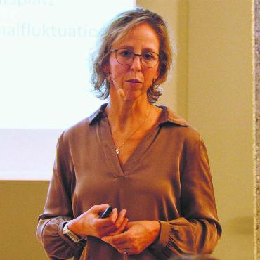 Von unschätzbarem Wert - Referentin Andrea Käppeli wusste ganz viel Spannendes zu pflegenden Angehörigen zu erzählen. Bild: Annemarie Keusch