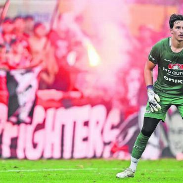 Traum erfüllt, Traum geplatzt - Nico Ammann, Neuzugang von Rapperswil-Jona II, gab sein Debüt im FC-Wohlen-Trikot. Bilder: Alexander Wagner