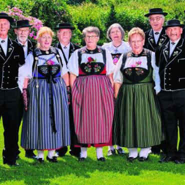 Für beste Unterhaltung sorgen - Die Sänger und Sängerinnen freuen sich auf die Konzerte und ein grosses Publikum. Bild: zg