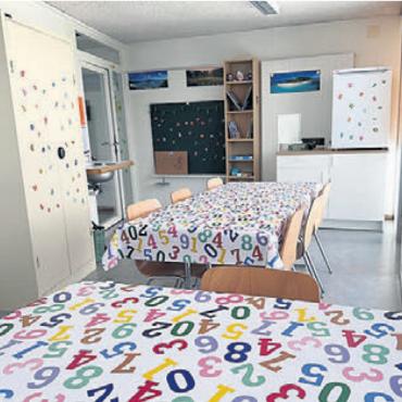 Gut gestartet - Basteln, spielen und zu Mittag essen kann man hier vorzüglich. Bild: zg