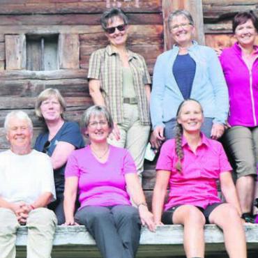 Durchs Haslital – auch kulinarisch - Gruppenbild der Damenriege Aristau – die Frauen genossen die zwei Tage im Haslital in vollen Zügen. Bild: zg