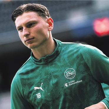 «Es ist erlaubt zu träumen» - «Ich bleibe am Boden.» Der Wohler Alessandro Vogt ist der Shootingstar des Schweizer Fussballs – und bleibt demütig. Bild: FC St.Gallen 1879