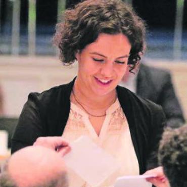 Mit Respekt für Wohlen einsetzen - Von der Stimmenzählerin zur Vizepräsidentin: Julia Frischknecht.