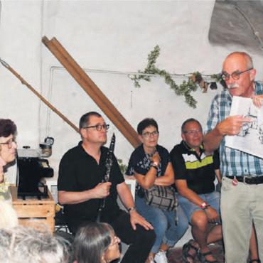 Wohlens Herzschlag der Kultur - Bis ins Jahr 1640 abgetaucht: Daniel Güntert erklärte die Geschichte des Gewölbekellers im Pfarrhaus.