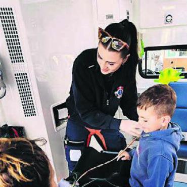 Zügig, aber sicher unterwegs - Kinder sind besonders neugierig.