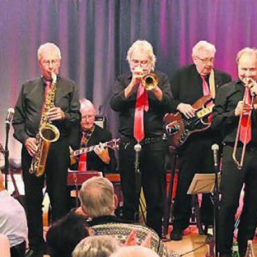New Orleans Jazz, Dixieland, Blues - Die Herb Miller Jazz Band Herb Müller (Piano, Gesang), Markus Hächler (Trompete), Ruedi von Arx (Klarinette, Saxofon), Rolf Treichler (Posaune), Heinz Gysin (Gitarre, Banjo), Rolf Eichenberger (Bass), Daniel Hofmann (Schlagzeug).