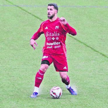 «Aufgeben ist keine Option» - Tihomir Grabovica und der FC Muri konnten das Hinspiel gegen Thalwil mit 2:1 gewinnen. Bild: Archiv