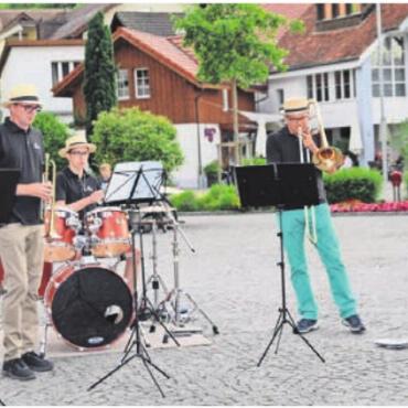 Schönen Abend geniessen - Die «Dixie Crew» der Musikgesellschaft Villmergen wird die Versammlung des Kulturkreises mit echtem New-Orleans-Sound umrahmen. Bild: Archiv