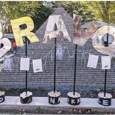 Mit dem Kuzeb feiern - «Bravo» und «Danke» – das Motto des Festivals war auf dem Gelände auch visuell erkennbar.