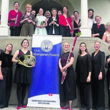 Für mehr Sichtbarkeit von Frauen in der Musik - Der Soroptimist Club Bremgarten-Freiamt fördert Frauen in der Musik. Bild: zg