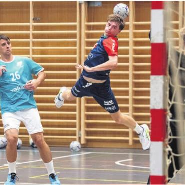 Kein Platz für Ausrutscher - Werden Noah Ihle (Mitte) und die SG Wohlen Mutschellen ihrer Favoritenrolle beim Gastspiel in Solothurn gerecht? Bild: Archiv/sh