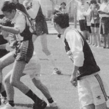 Sportliches Freiamt - Die Schülerinnen und Schüler kämpfen in Bremgarten um den Aargauer HPS-Fussballcup. Bild: Archiv