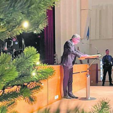 «Anzahl Diebstähle massiv gestiegen» - Weihnachtliche Ansprache vom obersten Chef Dieter Egli.