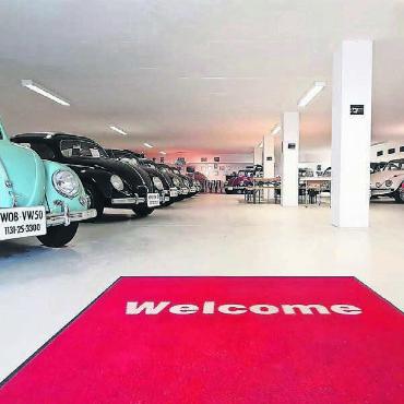 Türen an vielen Orten offen - Zu seinem 10-Jahr-Jubiläum beteiligt sich das VW Käfer Museum in Aarburg erstmals am Museumstag. Bild: pd