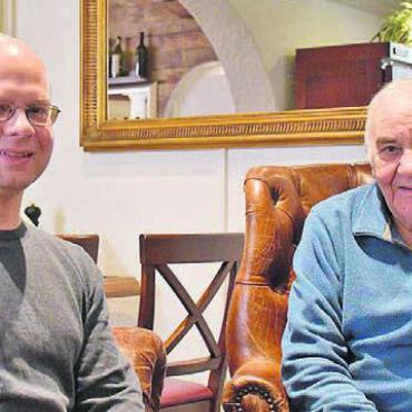 Durch alle Hochs und Tiefs - Mit grosser Leidenschaft für die Blaskapelle Rietenberg im Einsatz: Präsident Christian Meier (links) und Ehrenmitglied und Mitbegründer Hansruedi Gsell.