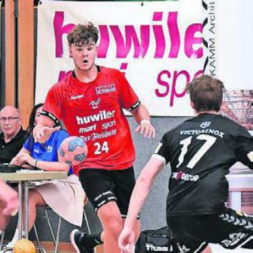 «Heimvorteil beflügelt» - Muris Noel Angehrn (links) warnt davor, Kriens zu unterschätzen. Bild: tvm