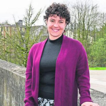 Die vielseitige Strahlefrau - Julia Frischknecht, die neue Vizepräsidentin des Einwohnerrates. Bild: dm